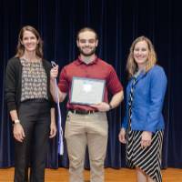 Erica and Jennifer with awardee 4